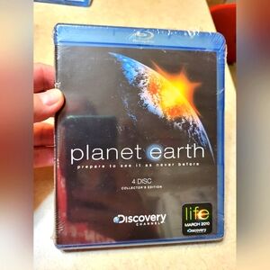 Planet Earth Collectors Edition Factory Sealed 4 Disc Blu-ray